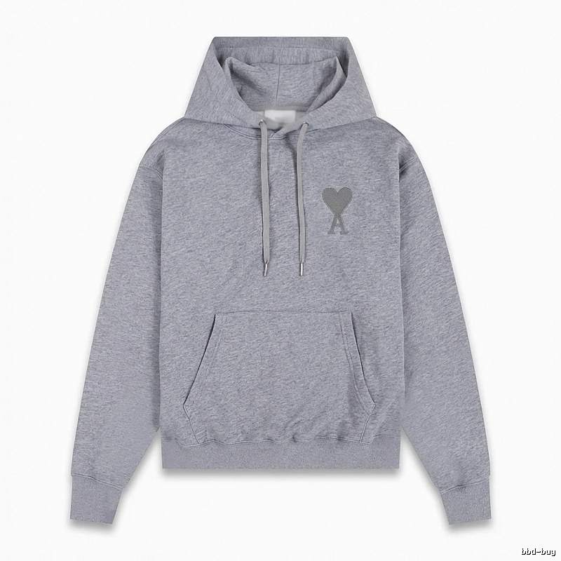 AMIRI Love Collection Grey Hoodie