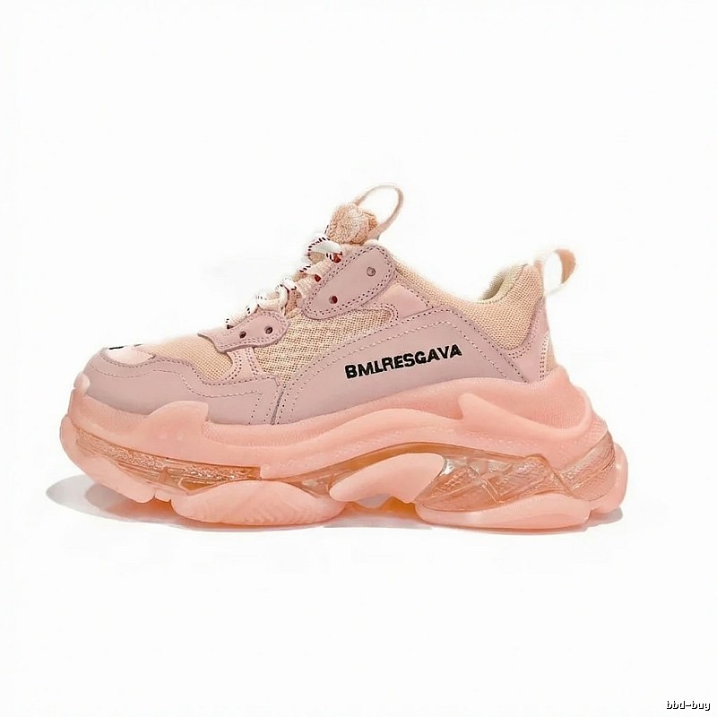 Balenciaga dad-style pink shoes