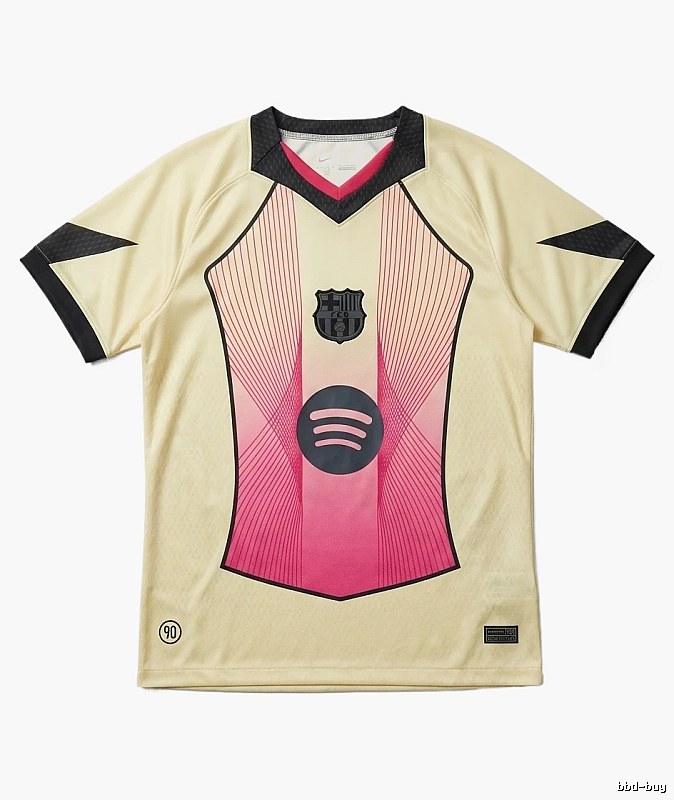 Barcelona Tokyo Ghoul trendy brand yellow-pink jersey