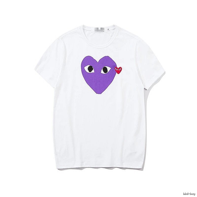 Comme des Garcons PLAY 2023-03 Style 2303 Heart Logo T-Shirt Campus Look