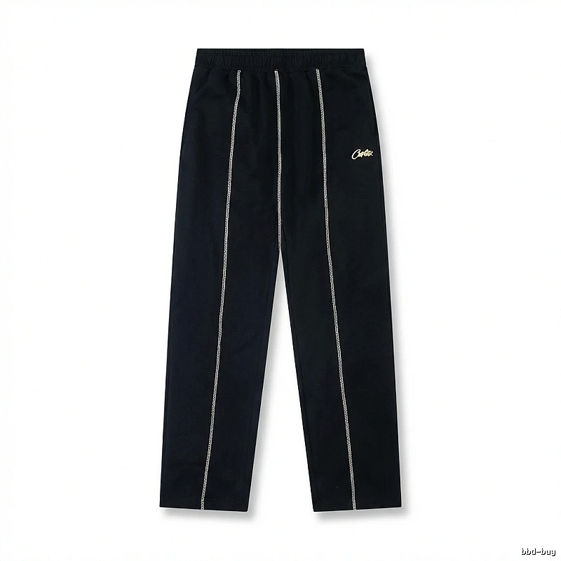 Corteiz minimalist style black trousers