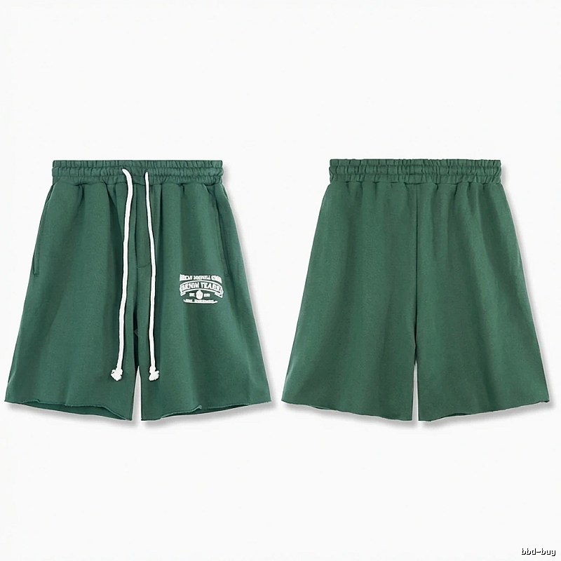 DENIM TEARS American Retro Green Shorts