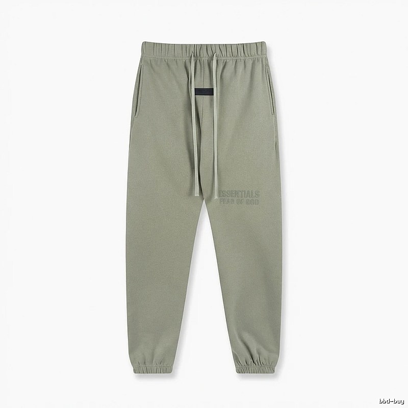 ESSENTIALS Basic Casual Khaki Pants