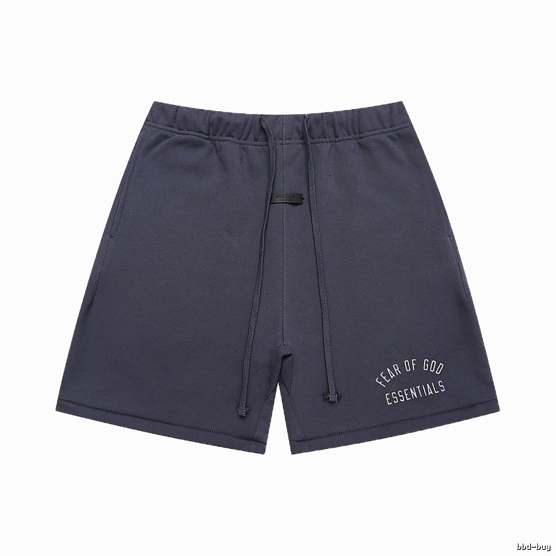 ESSENTIALS minimalist style dark gray shorts