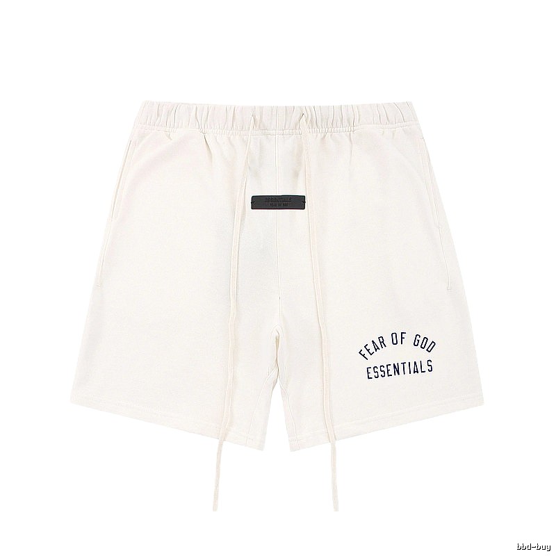 ESSENTIALS minimalist style white shorts