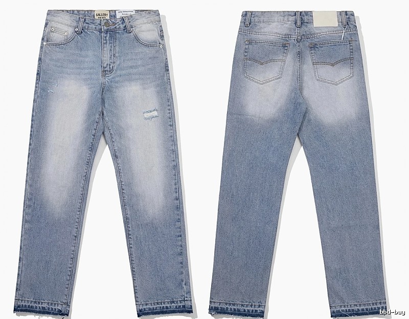 Gallery Dept. distressed light blue jeans