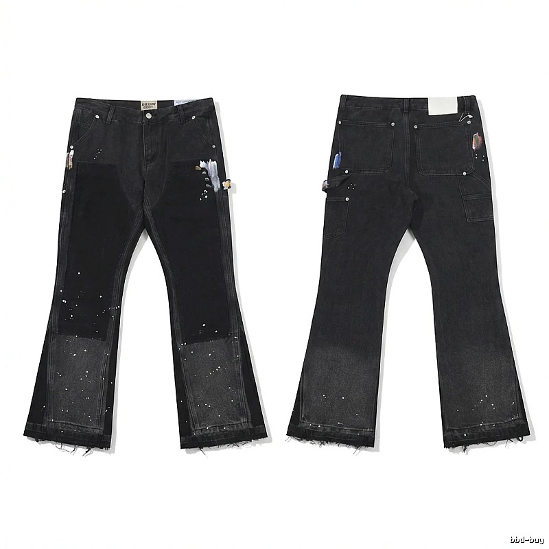 Gallery Dept Graffiti Style Black Jeans