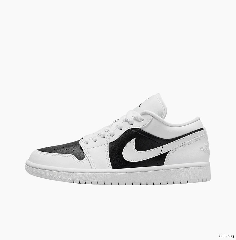 Jordan AJ1 Black and White Trendy and Cool Board Shoes