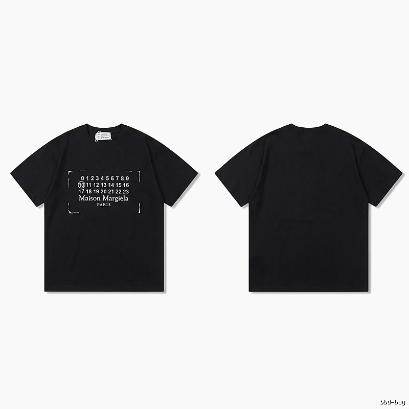 Maison Margiela Digital Style Black T-shirt