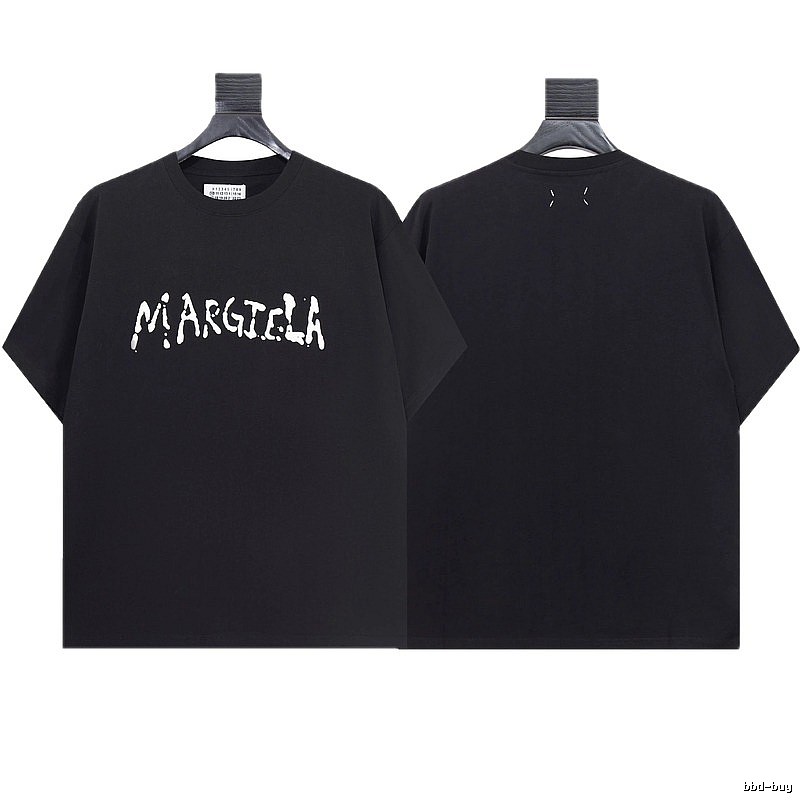 Maison Margiela Graffiti High Street Black Short-sleeve T-shirt