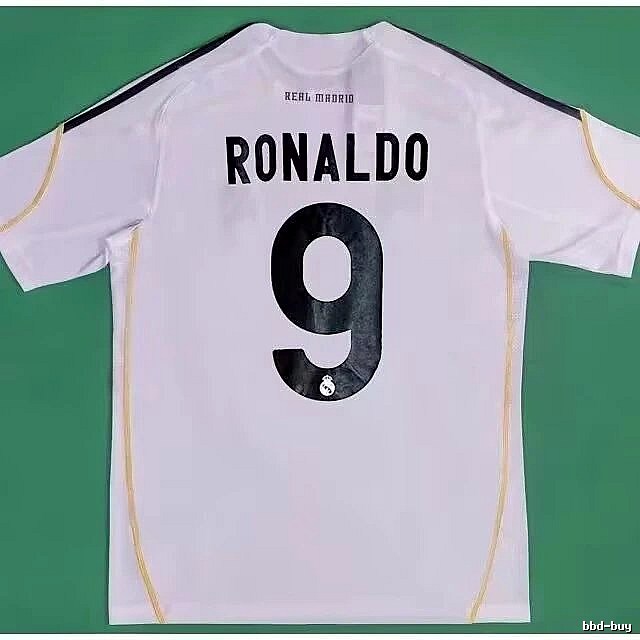 Real Madrid Summer Retro Teka soccer jersey White Retro Football with Clean Finish