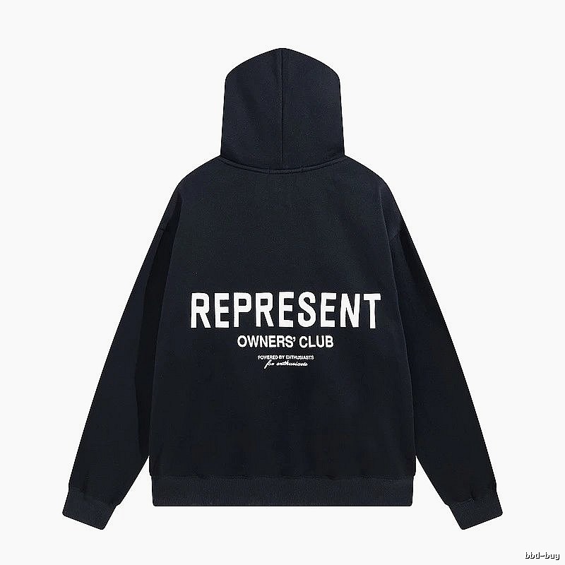 Represent Classic Owners Club hoodie Navy Large Represent for Daily Styling