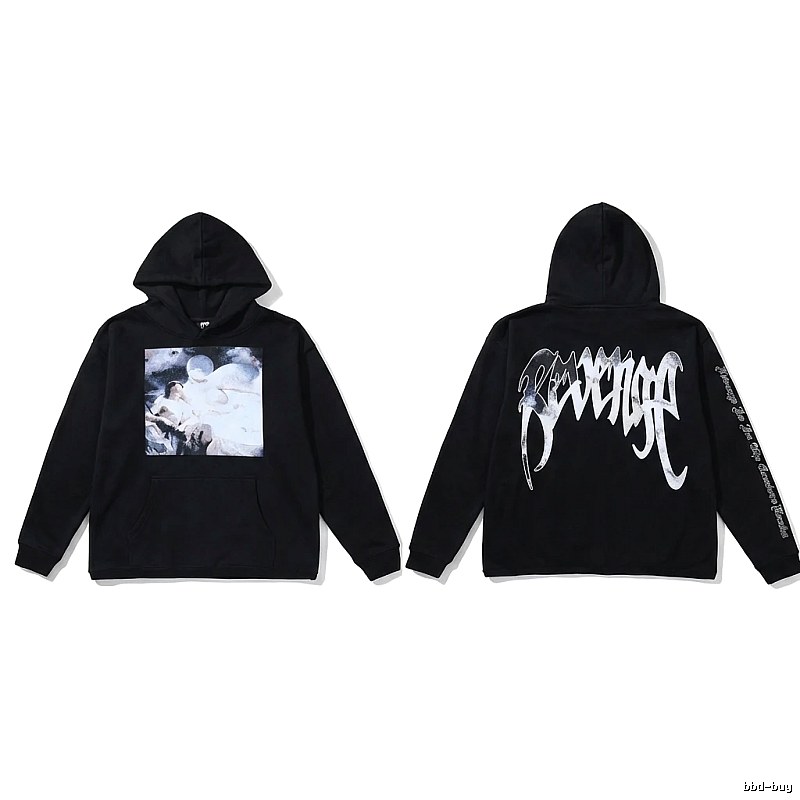 Revenge dark style black hoodie