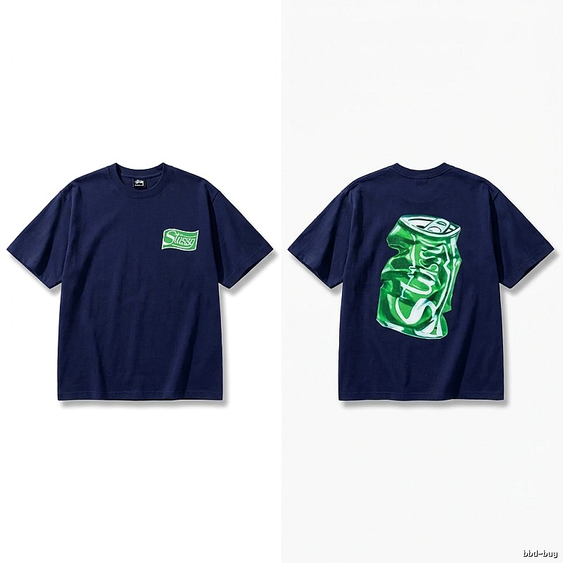 Stussy Cola Print Short-Sleeve T-Shirt