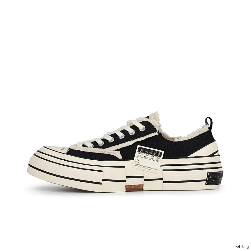 Xvessel vulcanized retro-style skate shoes