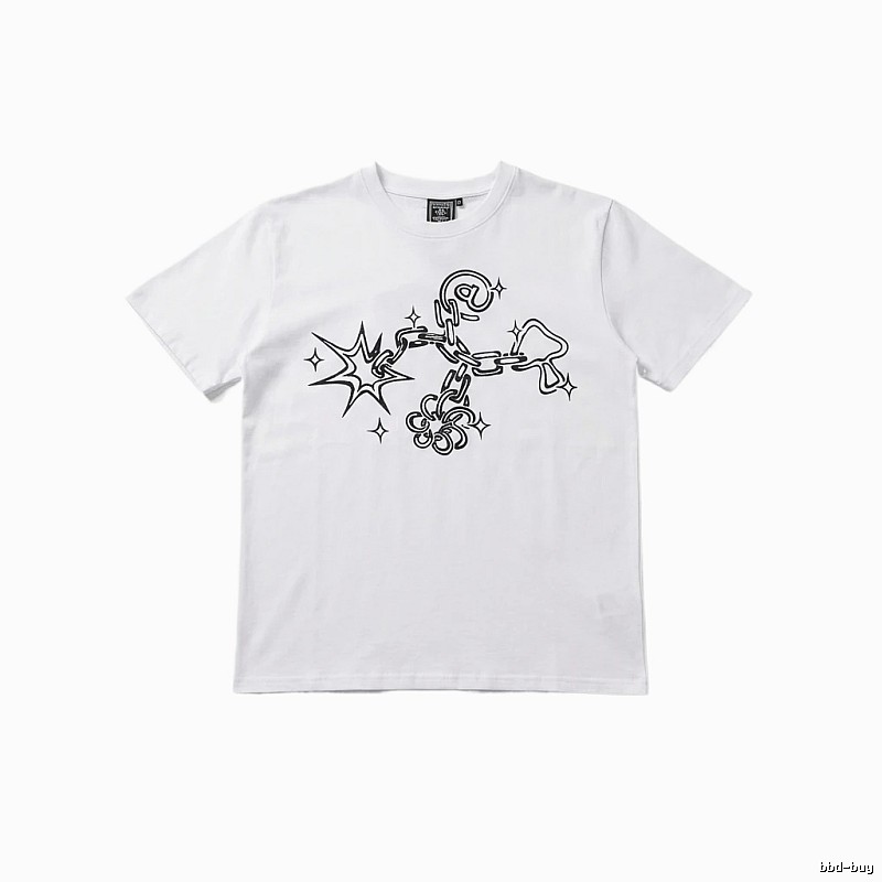 ADWYSD Graffiti Style White T-shirt