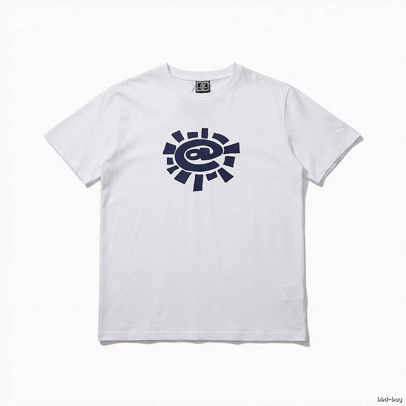 ADWYSD Printed Simple White T-shirt