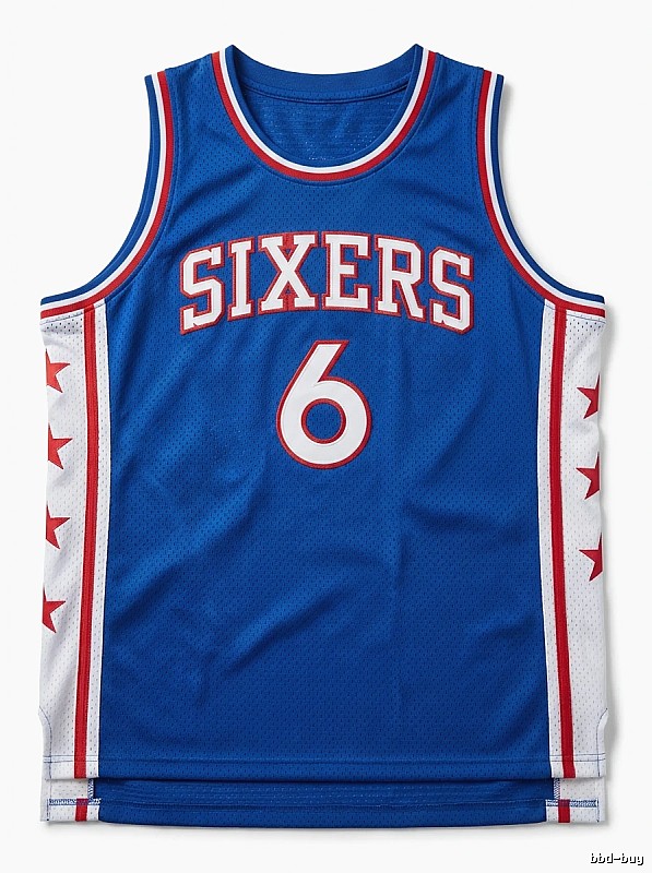 Allen Iverson's retro basketball jersey
