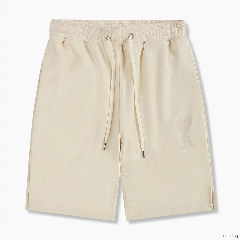 AMI casual style off-white shorts