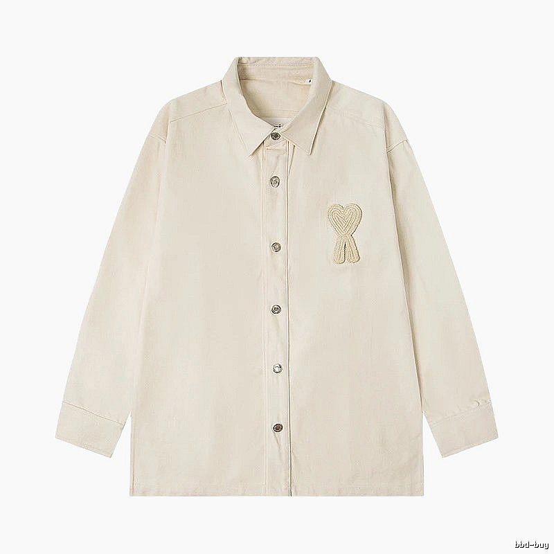 AMI Embroidered Love Style Shirt