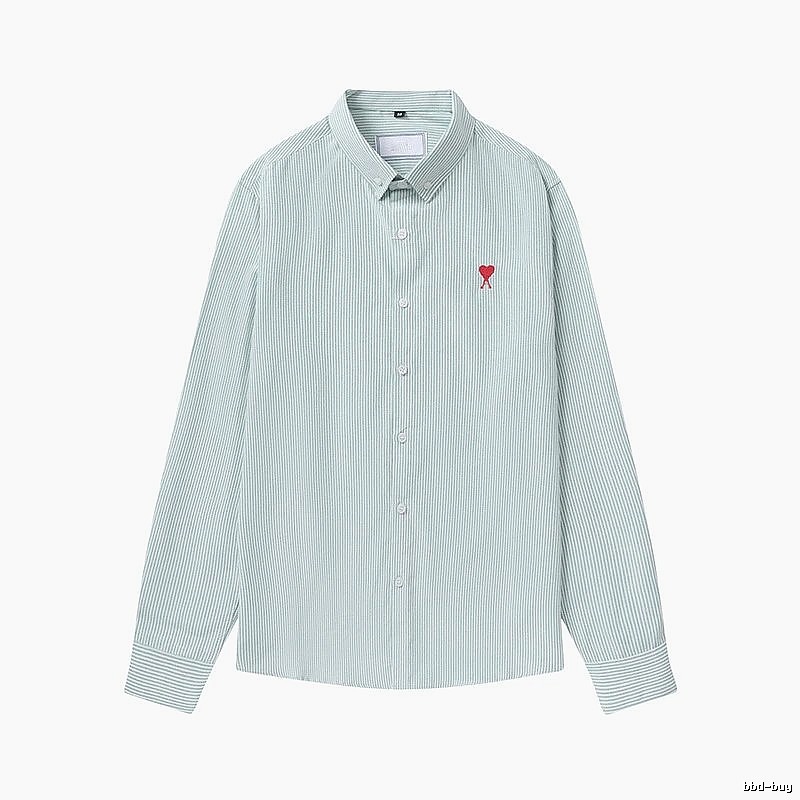 AMI Heart - Shaped Stripe Shirt