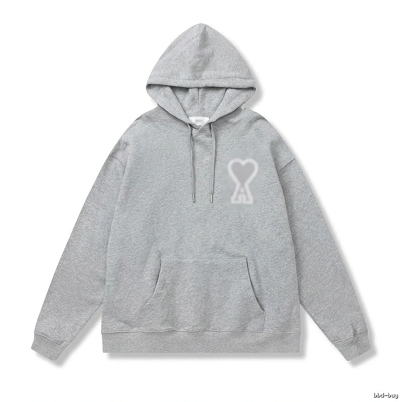 AMI Love Series Grey Hoodie