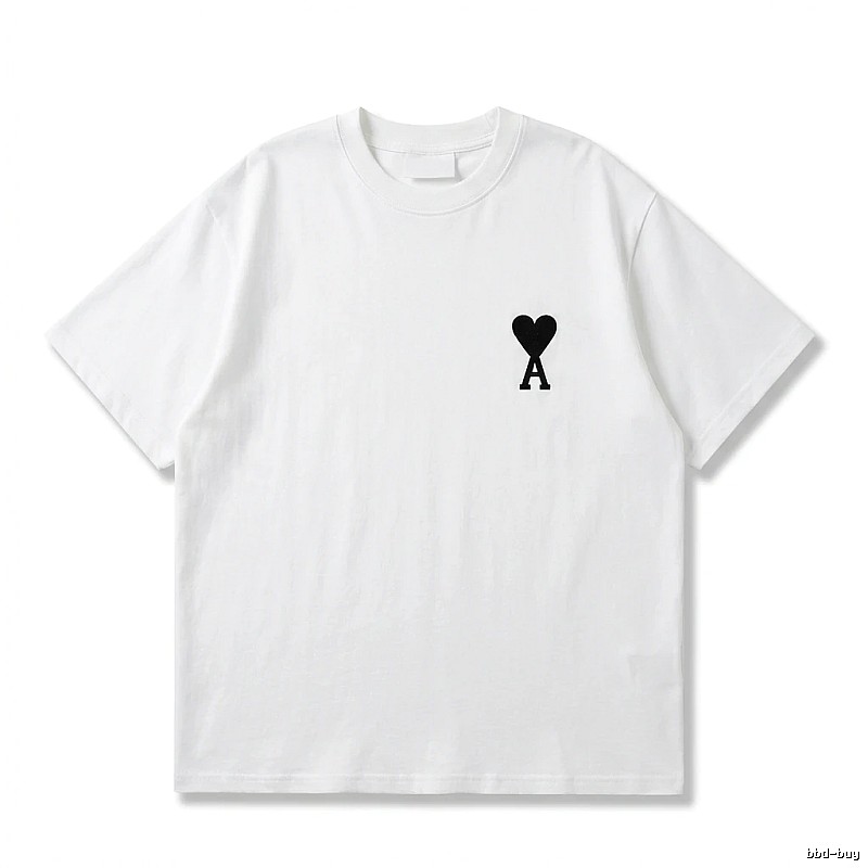 AMI Love Simple White T-shirt