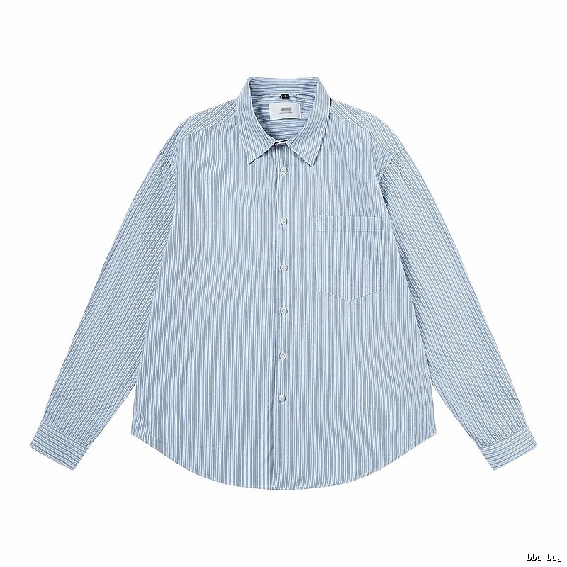 AMI Stripe Minimalist Style Shirt