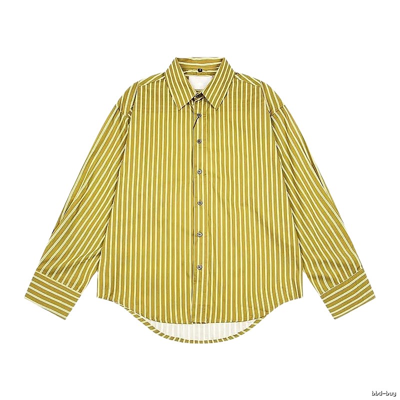 AMI striped retro-style shirt