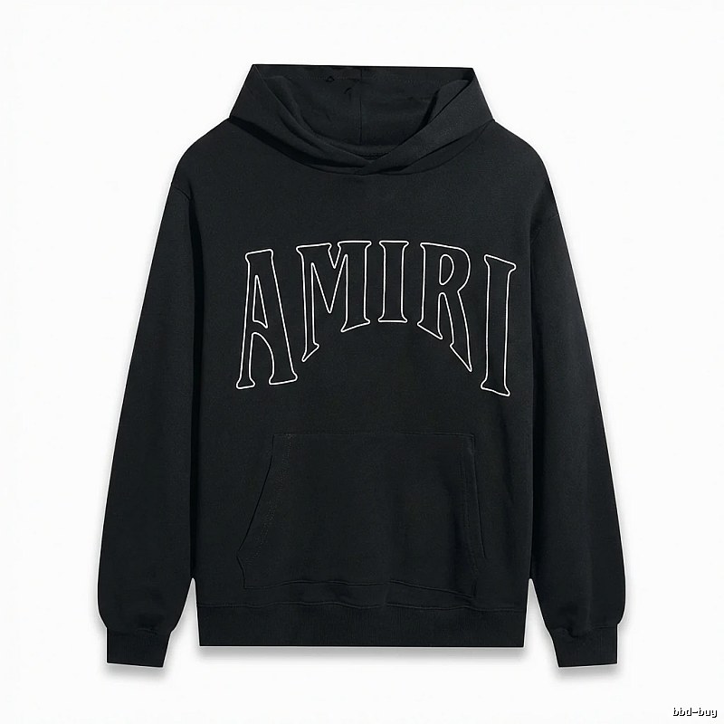 AMIRI Alphabet Style Black Sweatshirt