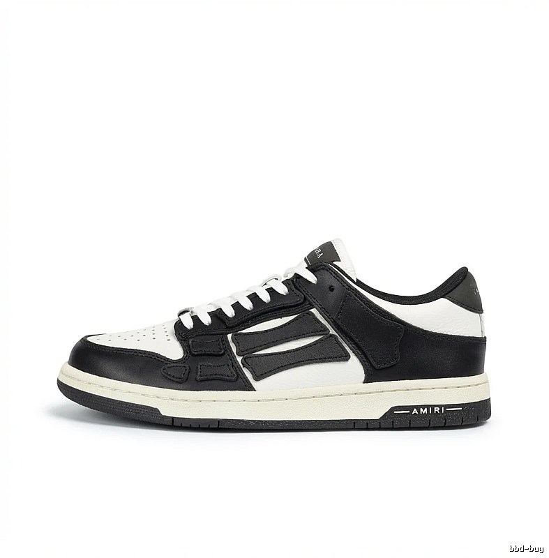 AMIRI Black and White Minimalist Style Sneakers