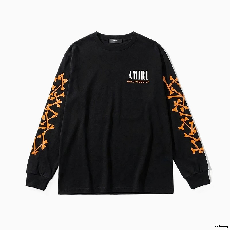 AMIRI Black Skull Pattern Sweatshirt
