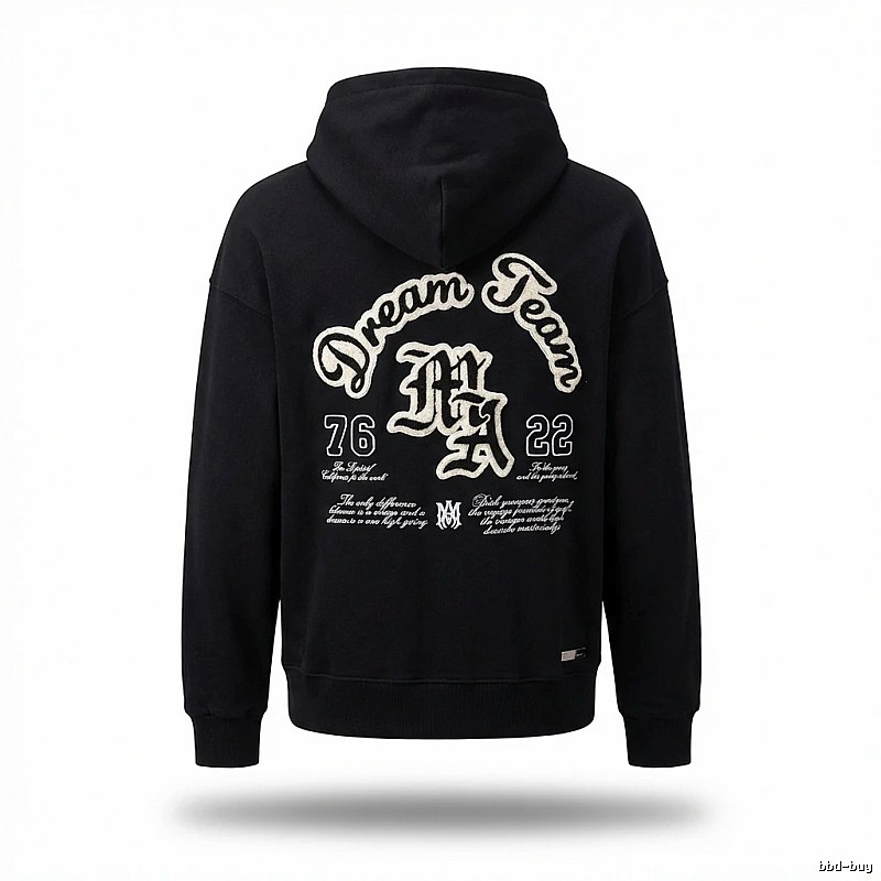 AMIRI Dream Team retro-style black sweatshirt