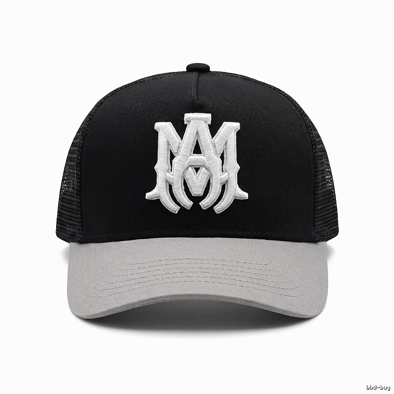 AMIRI Embroidered Trendy and Cool Black Hat