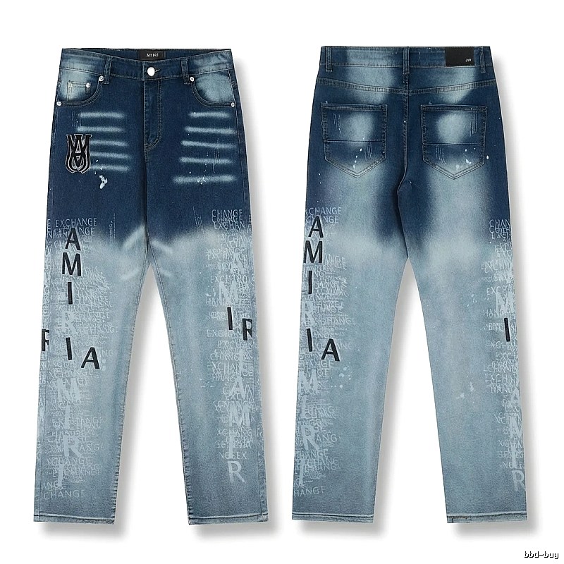 AMIRI Gradient Trendy Brand Jeans