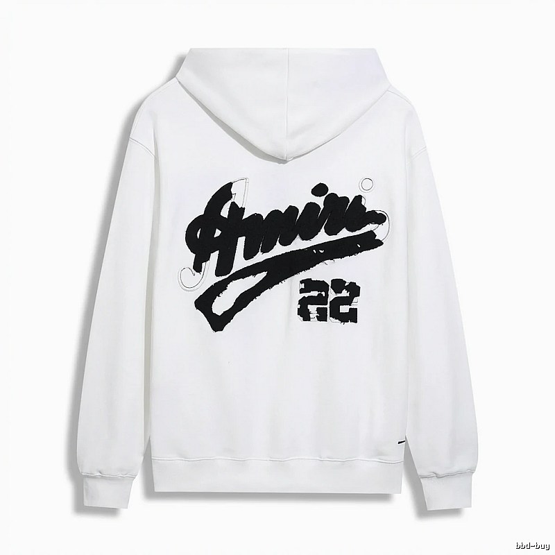 AMIRI Graffiti Style White Sweatshirt