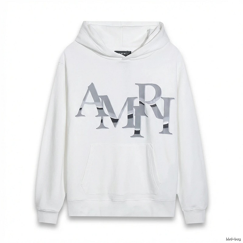 AMIRI Letter Style White Sweatshirt