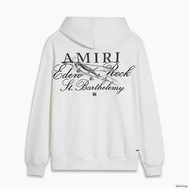AMIRI Printed Casual White Sweatshirt