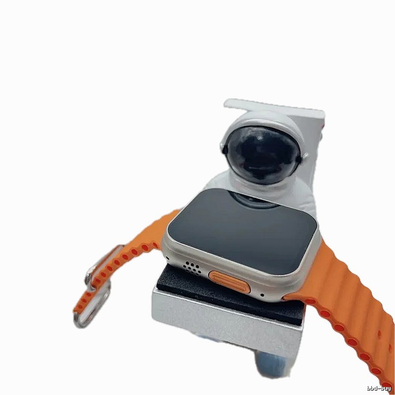Apple Watch Ultra with Orange Band