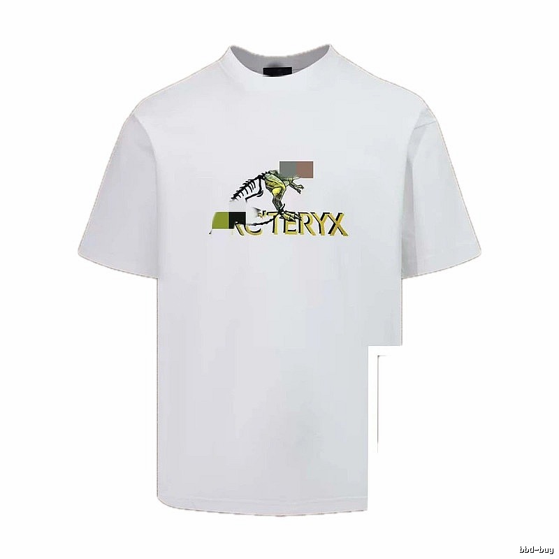 Arc'teryx Dinosaur Print Casual Style White T-Shirt