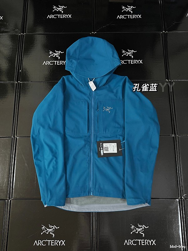 Arc’teryx functional style peacock blue coat