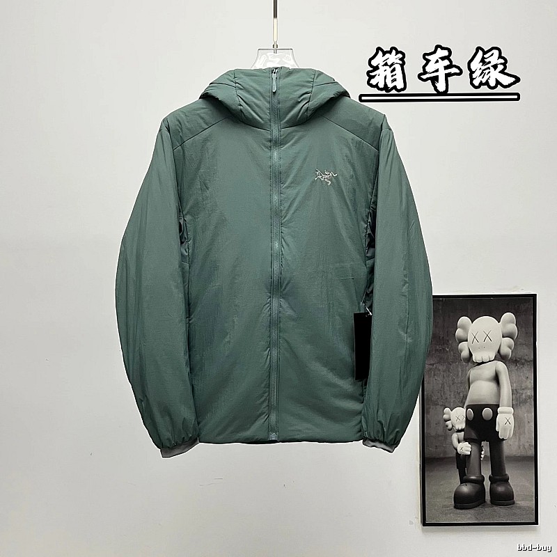 Arc'teryx Layering Sage Green Hooded Shell Jacket
