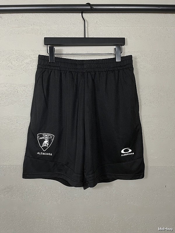 Balenciaga casual style black shorts