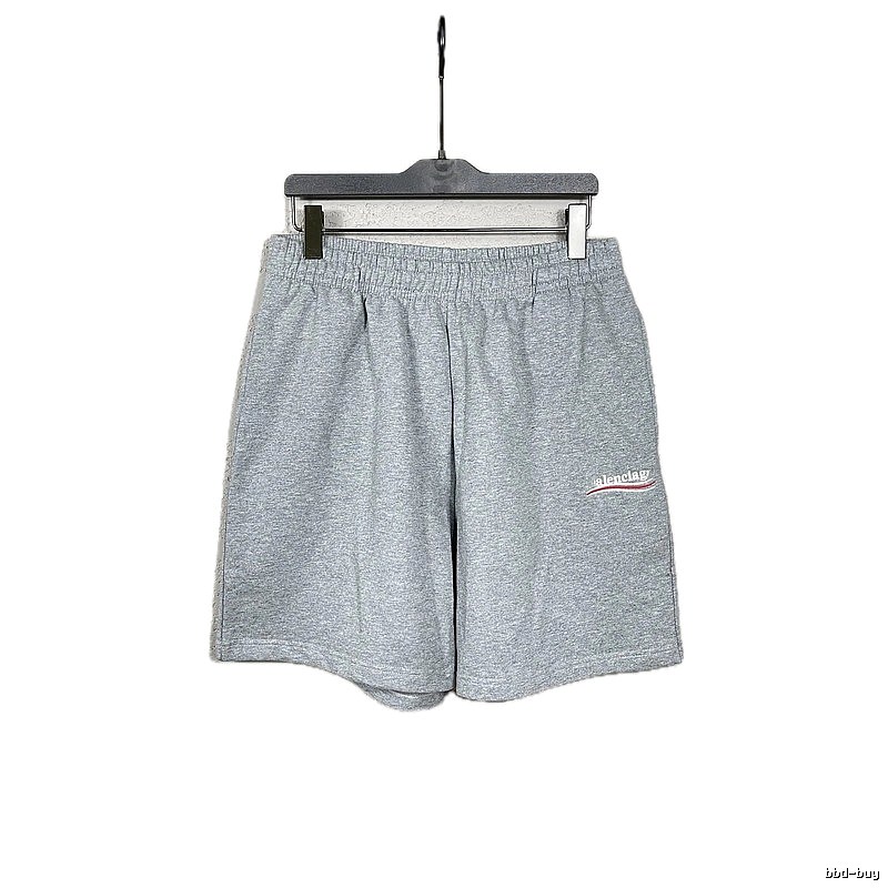 Balenciaga grey sports shorts