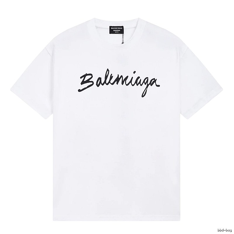 Balenciaga letter simple white T-shirt