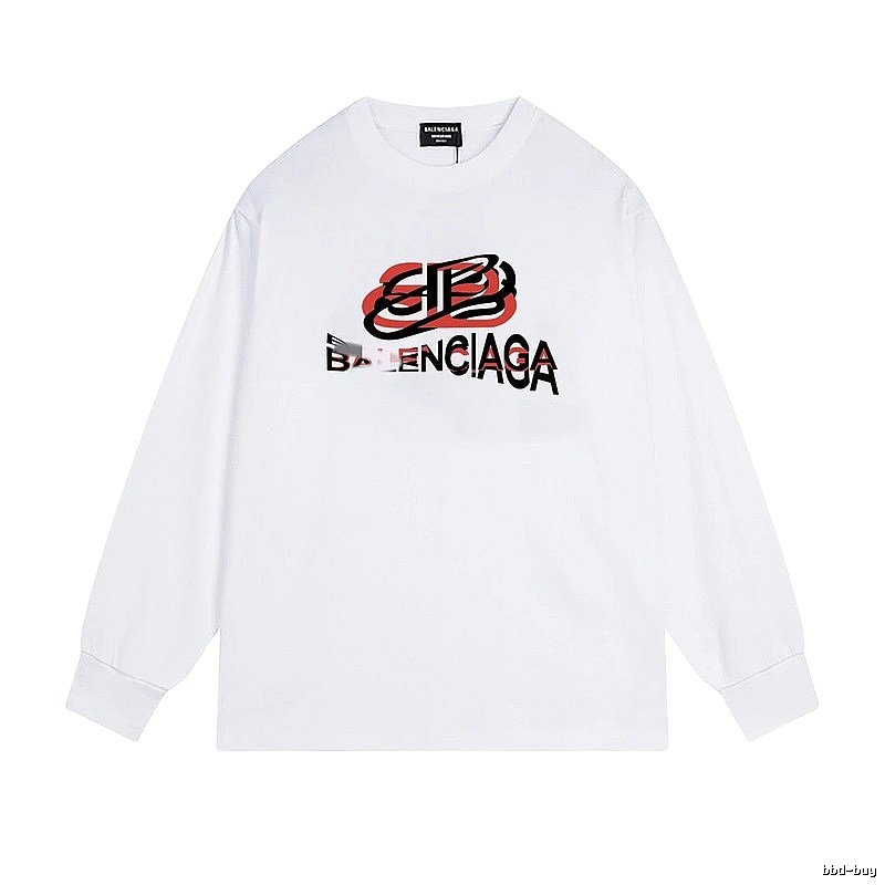Balenciaga letter white sweatshirt