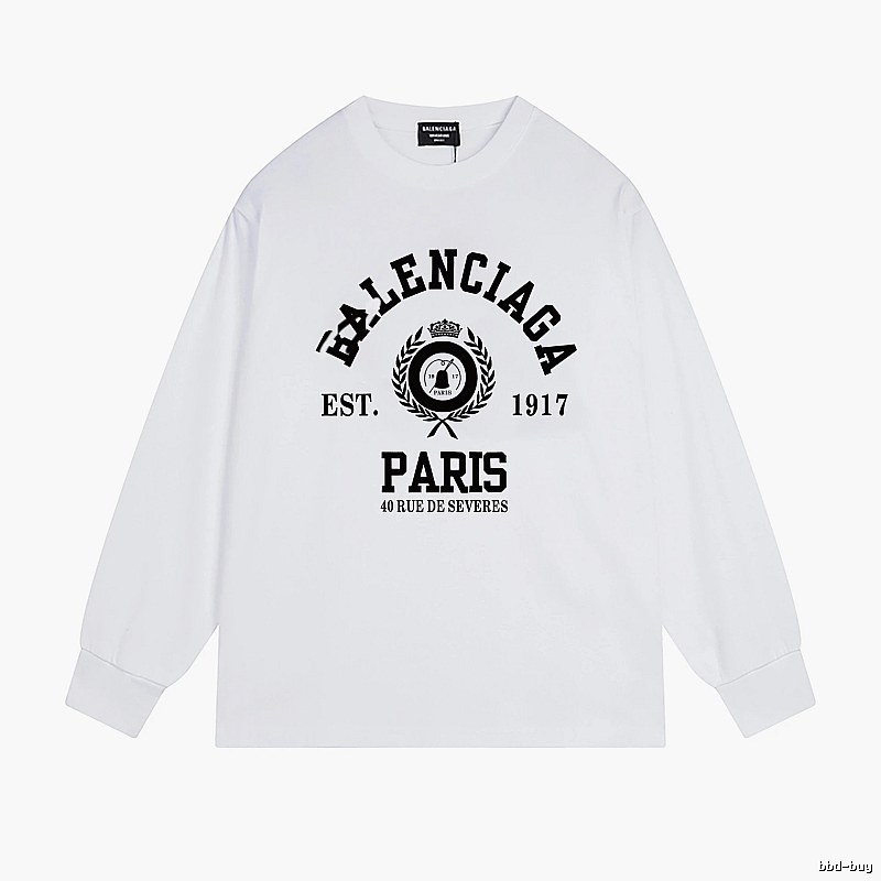 Balenciaga retro-style white T-shirt