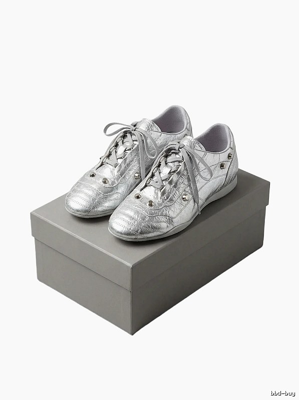 Balenciaga silver casual shoes