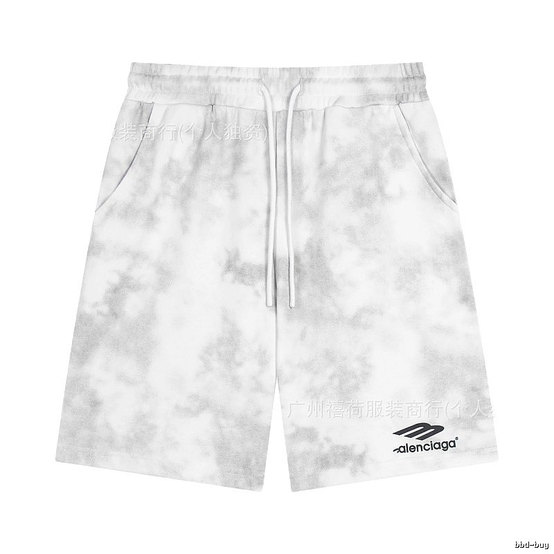 Balenciaga tie-dye style shorts