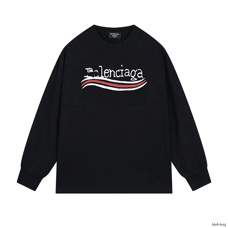 Balenciaga wavy black sweatshirt